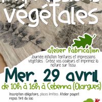 Atelier : Impressions végétales