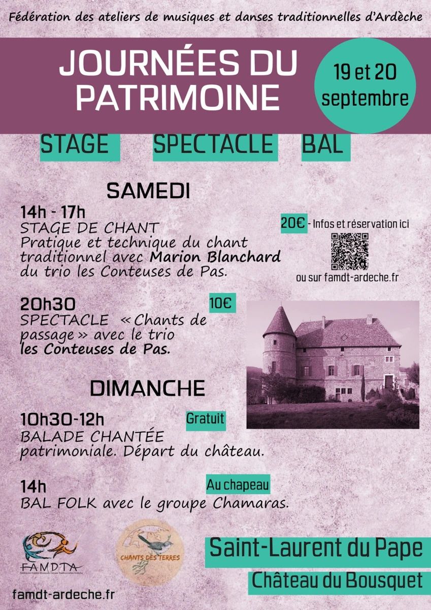 Spectacle : Les Conteuses de Pas