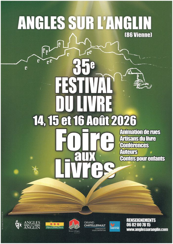 Affiche — FESTIVAL DU LIVRE