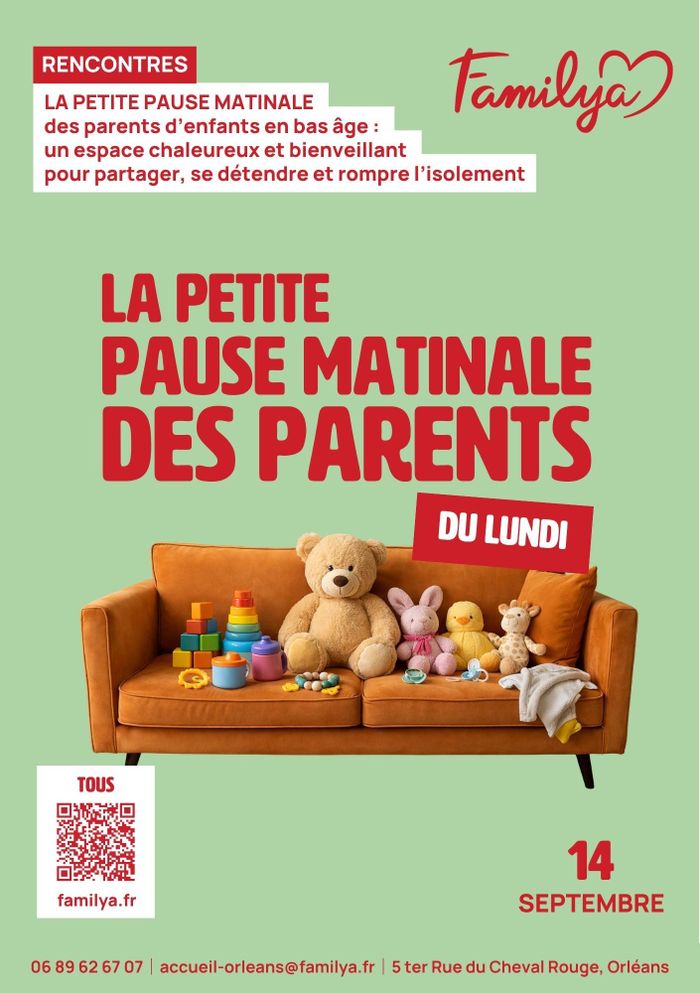 La petite pause matinale des parents