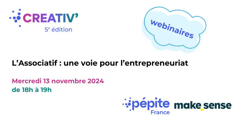 Découvre avec notre partenaire Makesense comment l'entrepreneuriat associatif peut transformer tes idées en projets concrets et porteurs de sens.