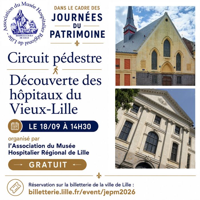 JEP : Circuit pédestre « Découverte des hôpitaux du Vieux-Lille »