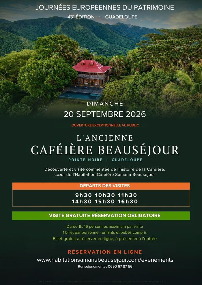 Visite guidée de l'ancienne Caféière Beauséjour à Pointe-Noire