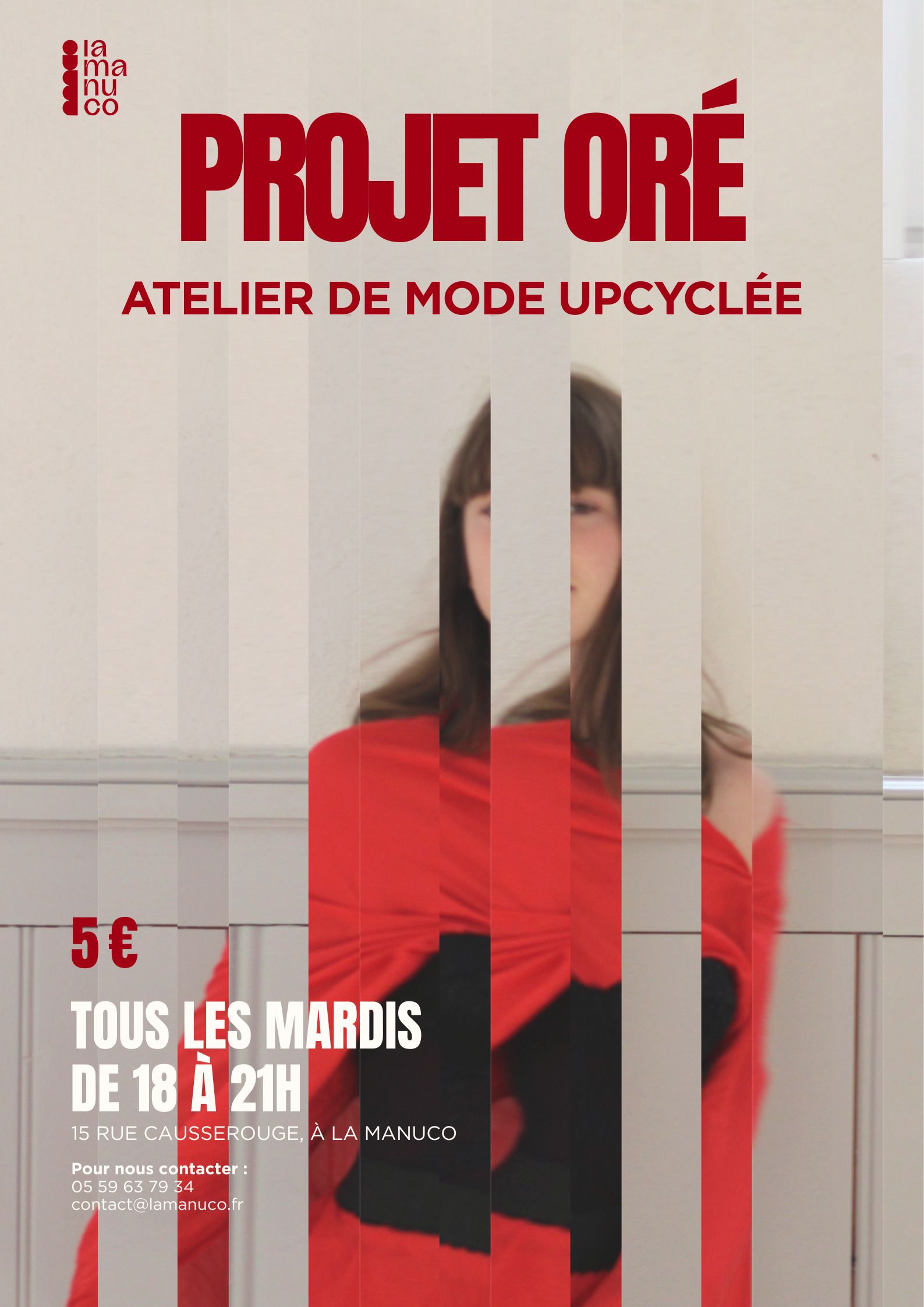 Atelier couture X projet upcycling ORE