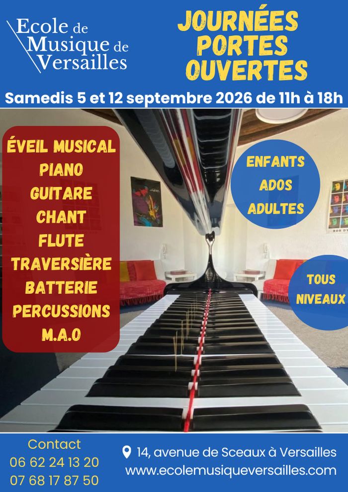 La musique vous ouvre ses portes !