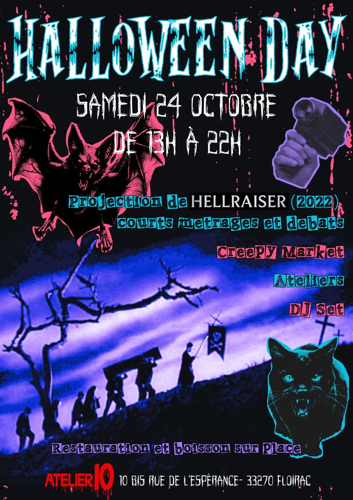 Affiche — Atelier 10: Halloween Day