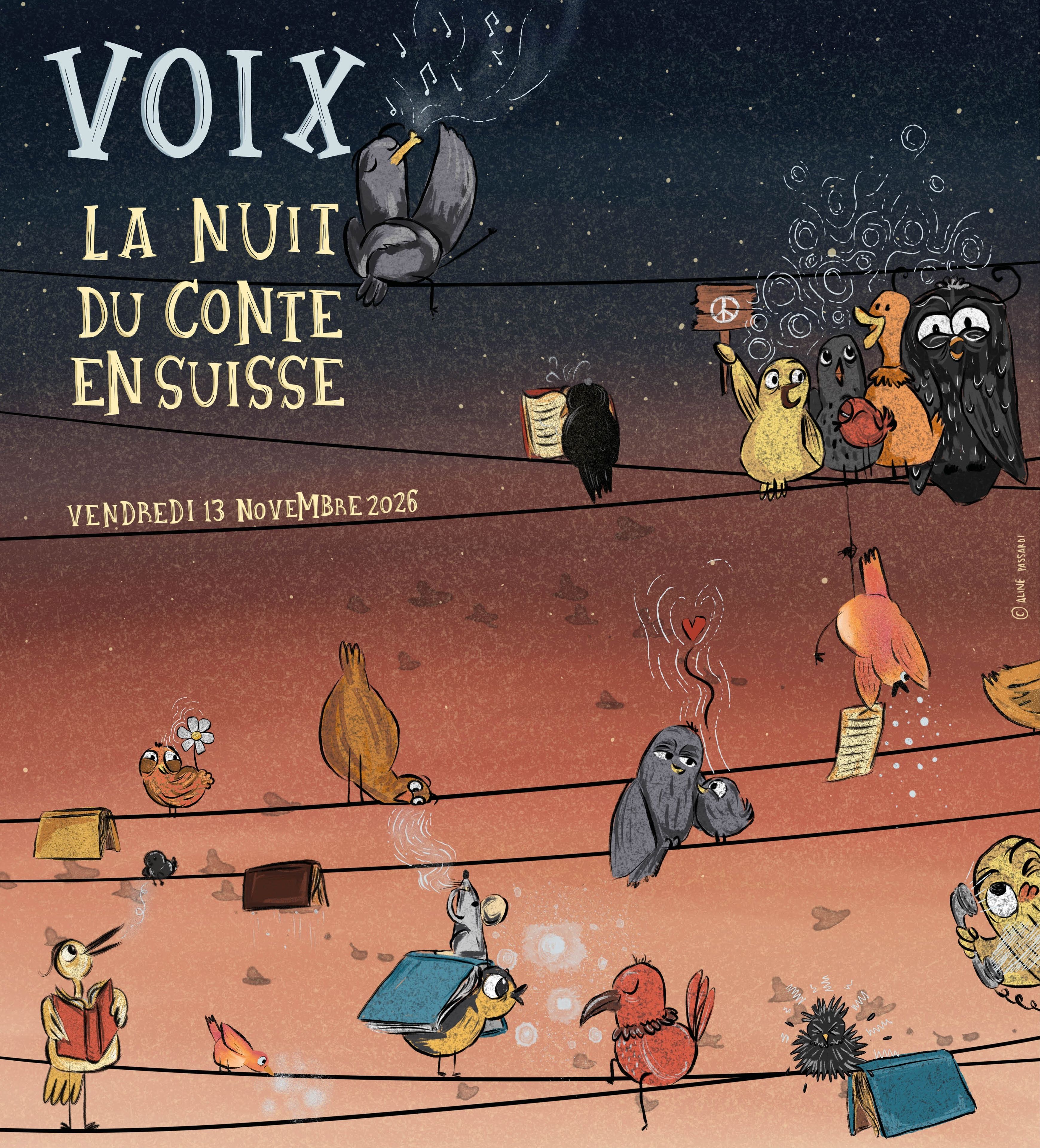 MEG X Nuit du conte 2026 : voix
