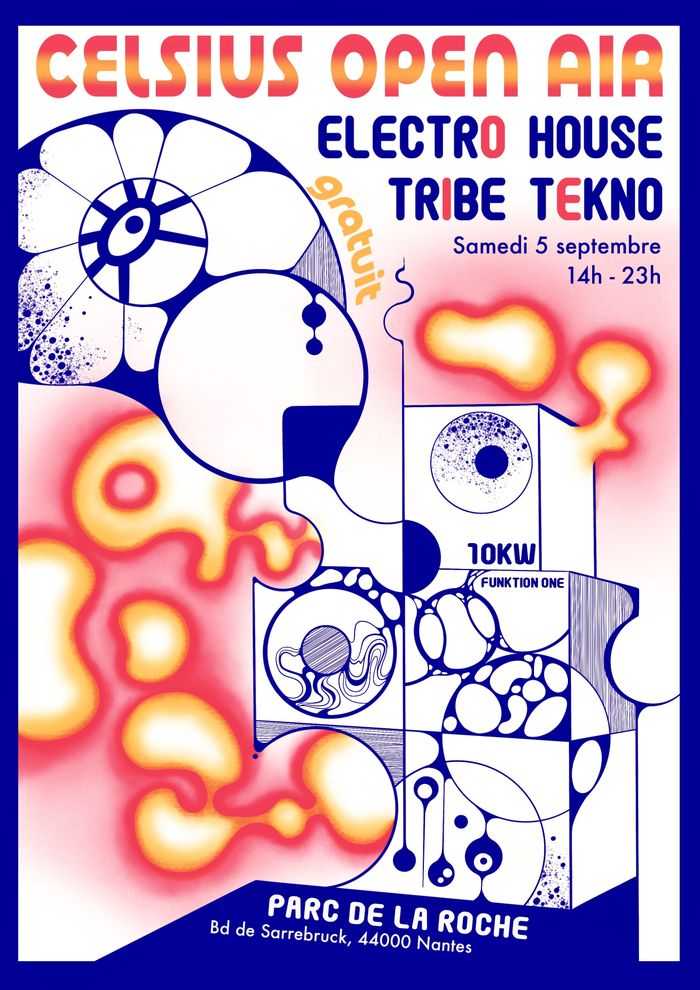 Affiche, Celsius Open Air 5e édition