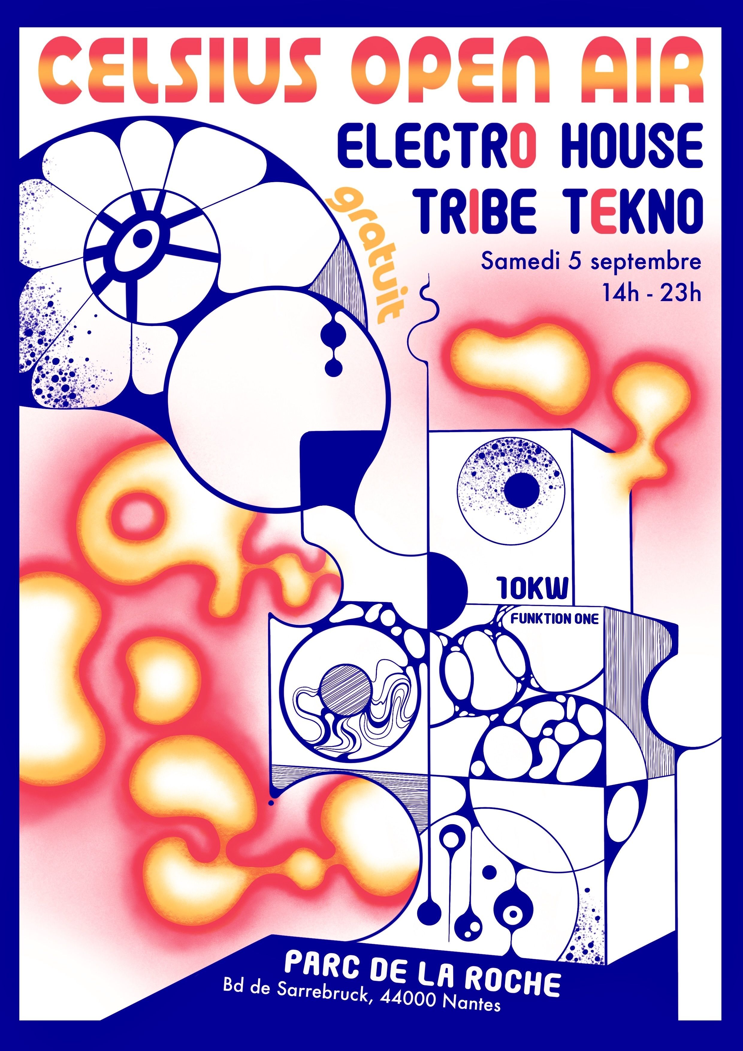 Affiche Celsius Open Air 5e édition