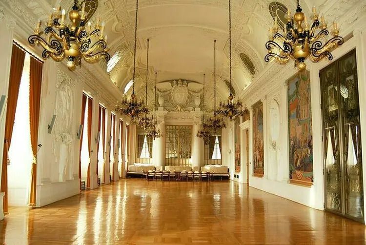 Concert dans la salle des fêtes de l'hôtel de ville