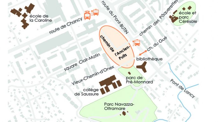 PLQ de l'Ancien-Puits - stand du projet