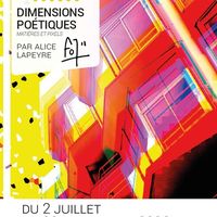 Exposition temporaire « Dimensions poétiques : Matières et pixels » de Alice LAPEYRE (fo7)
