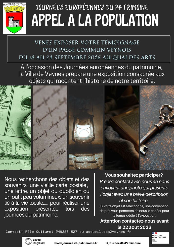 Exposition participative au Quai des Arts : Les Veynois ont la parole !