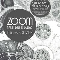 Exposition “Zoom - Chambre à bulles” - Dessins à la pointe fine de Thierry Olivier
