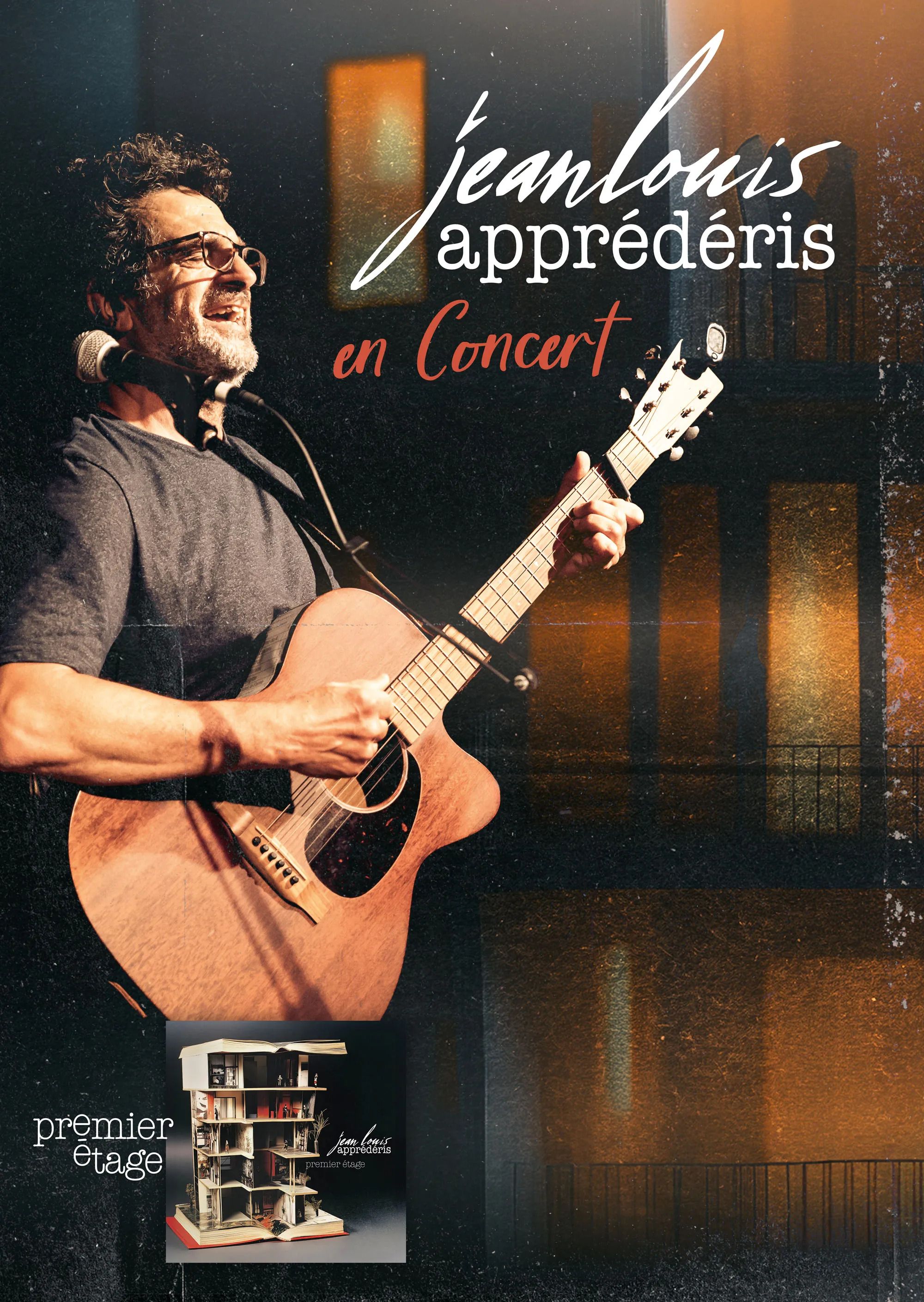 Affiche Chansons françaises chez l'habitant à St Max avec JeanLouis