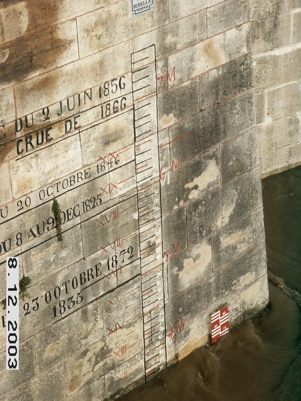 Fresque de la crue de la Loire
