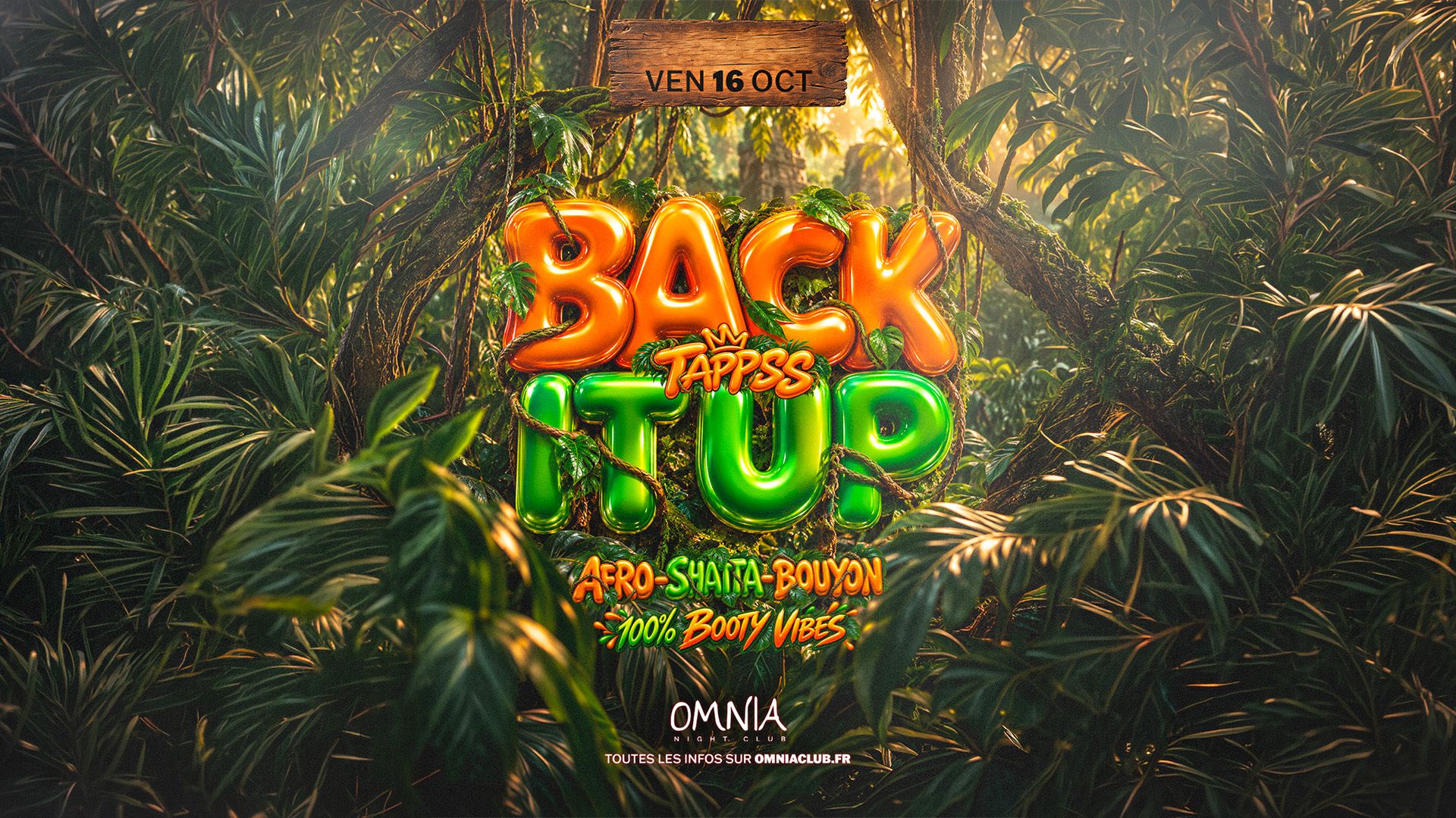 BACK IT UP by TAPPSS