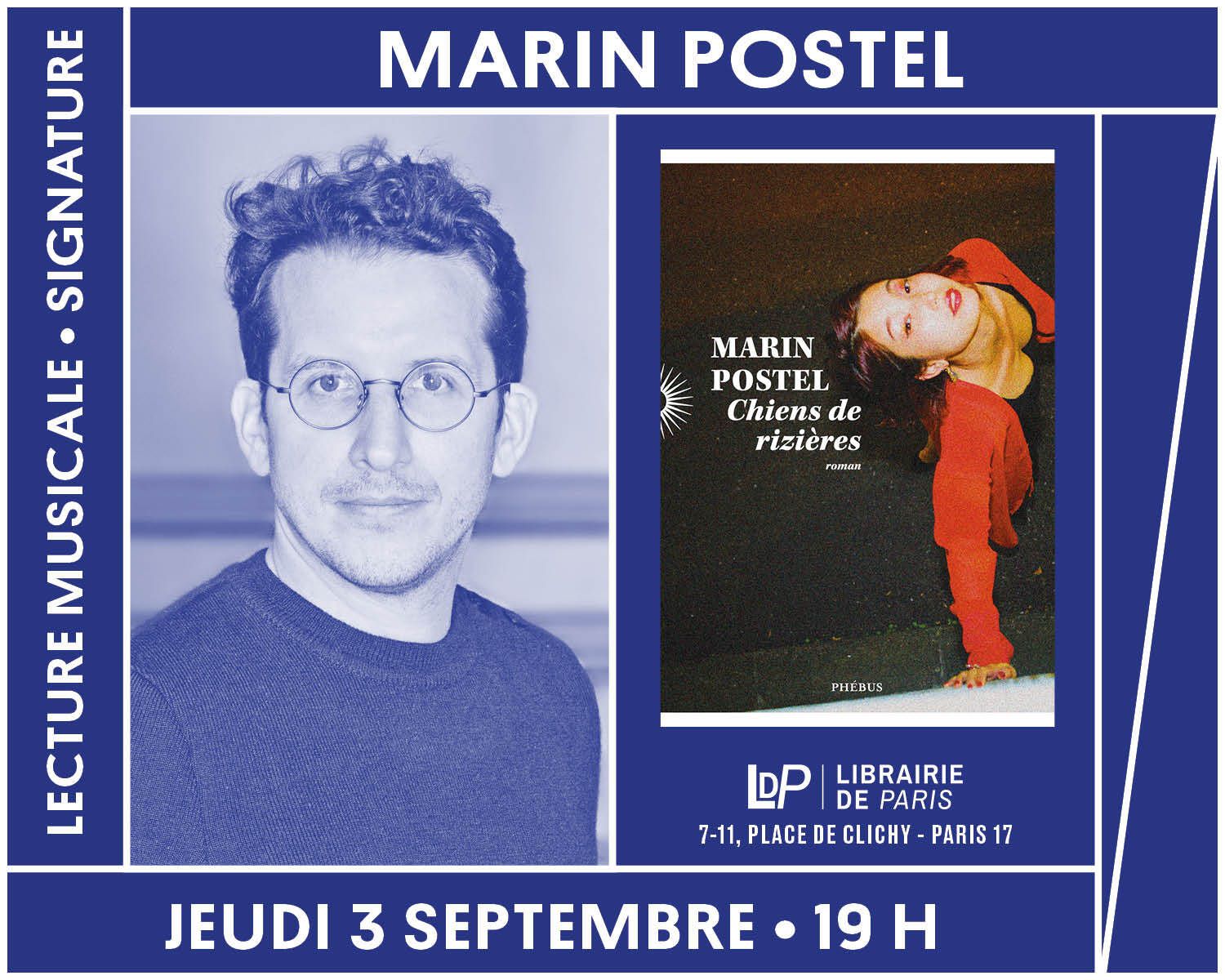 Lecture musicale : Marin Postel présente « Chiens de rizières »