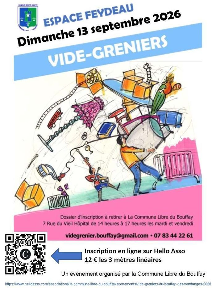 Vide-grenier du Bouffay des vendanges