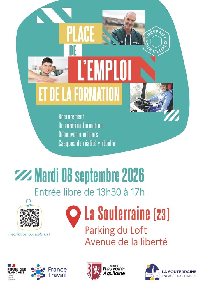 Cet événement va permettre de vous renseigner et d'échanger avec les acteurs de l'emploi et de la formation. Venez échanger avec nous pour répondre à vos questions et réflexions.