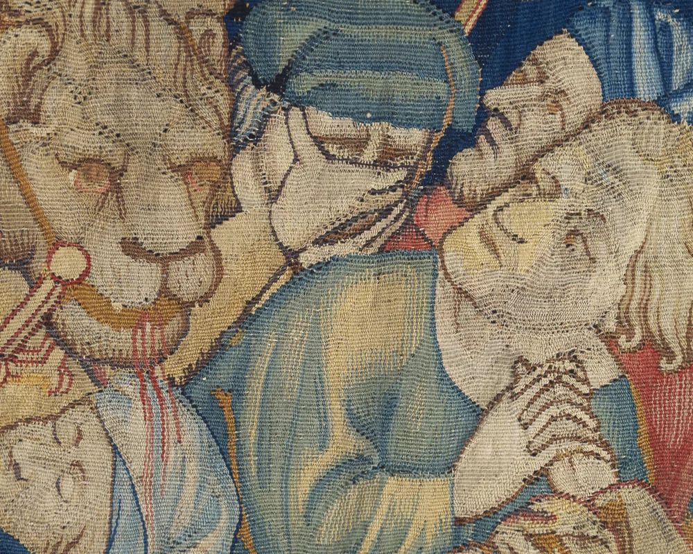 Les gestes dans la tapisserie de l’Apocalypse