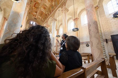 Visite guidée de l'abbatiale de Saint-Savin