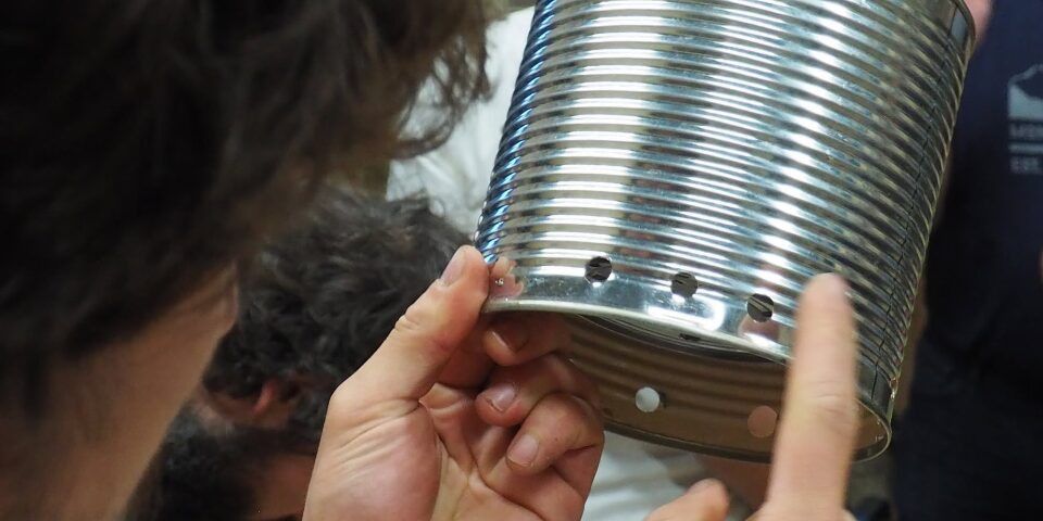 Low-Tech Workshop: Making a Camp Stove
