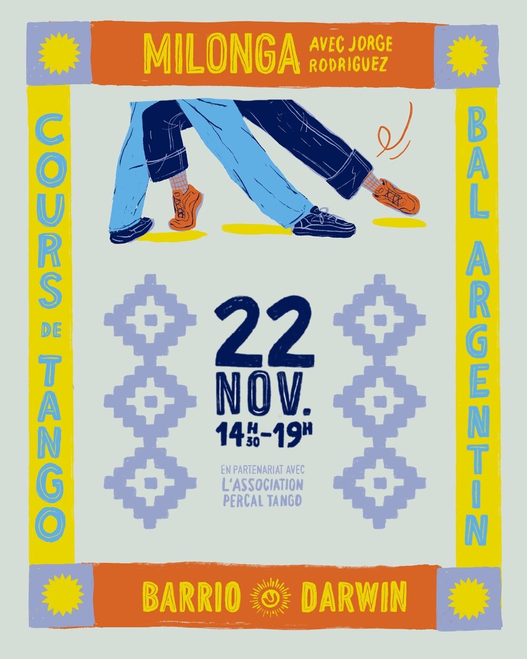 TANGO CLASS & MILONGA - Jorge Rodriguez at Darwin