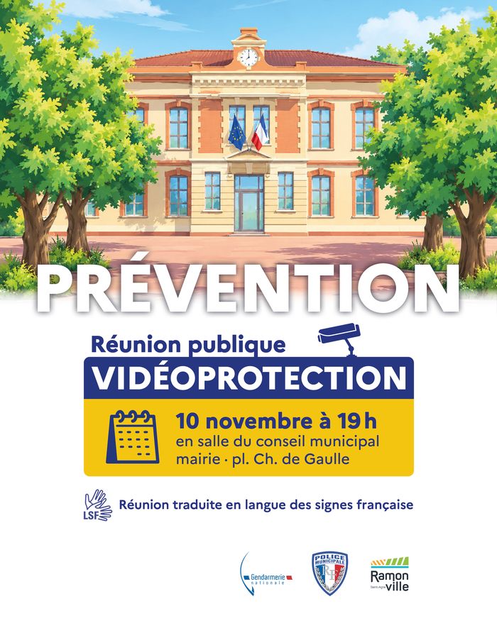 Réunion publique : vidéoprotection