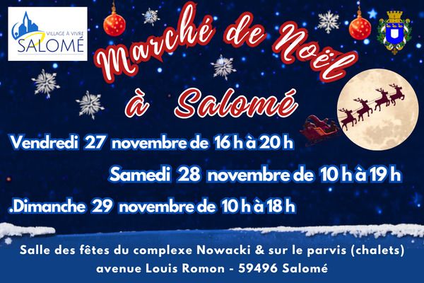 Marché de Noël à Salomé ✨🎄