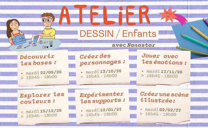 Atelier dessin pour enfants