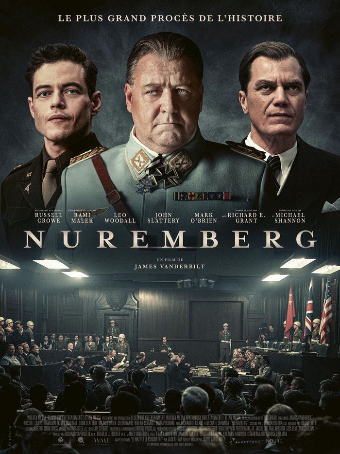 Nuremberg - NUREMBERG nous plonge au cœur du procès historique intenté par les Alliés après la chute du régime nazi en 1945. Le psychiatre américain Douglas Kelley est chargé d’évaluer la santé men...