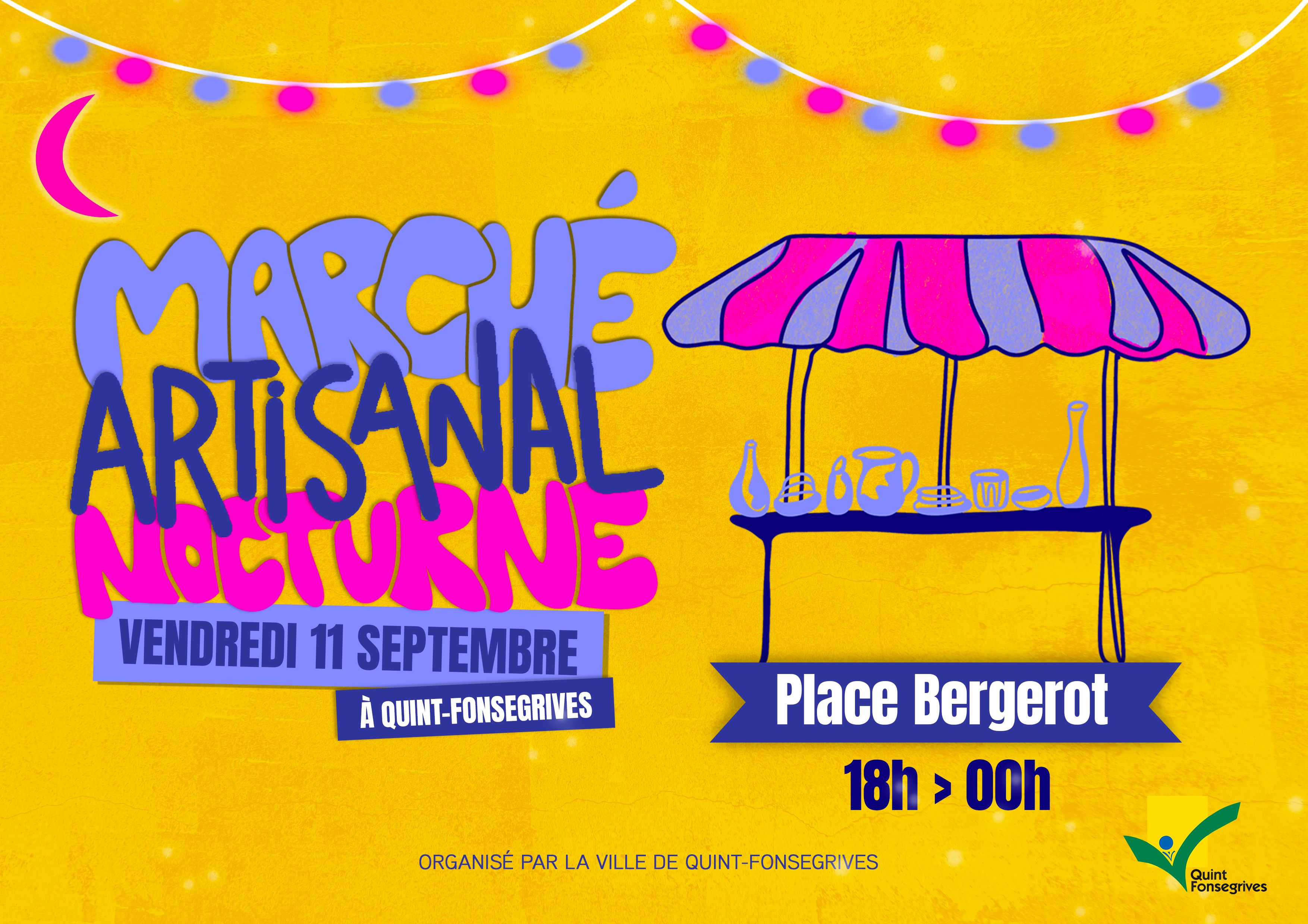 Marché artisanal nocturne