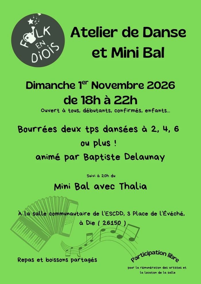 Atelier mini-bal