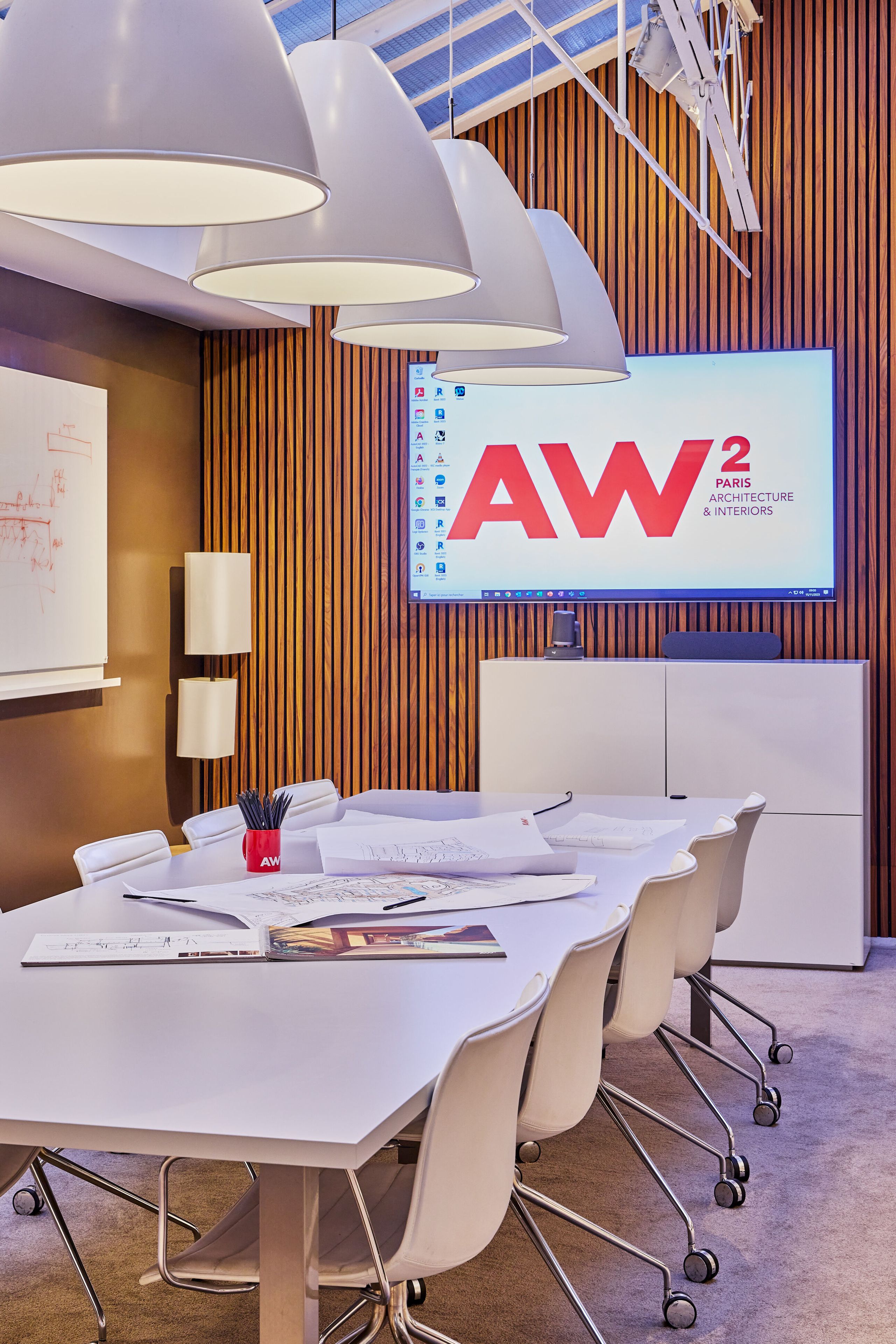 Visite de l'agence AW2 architecture & interiors