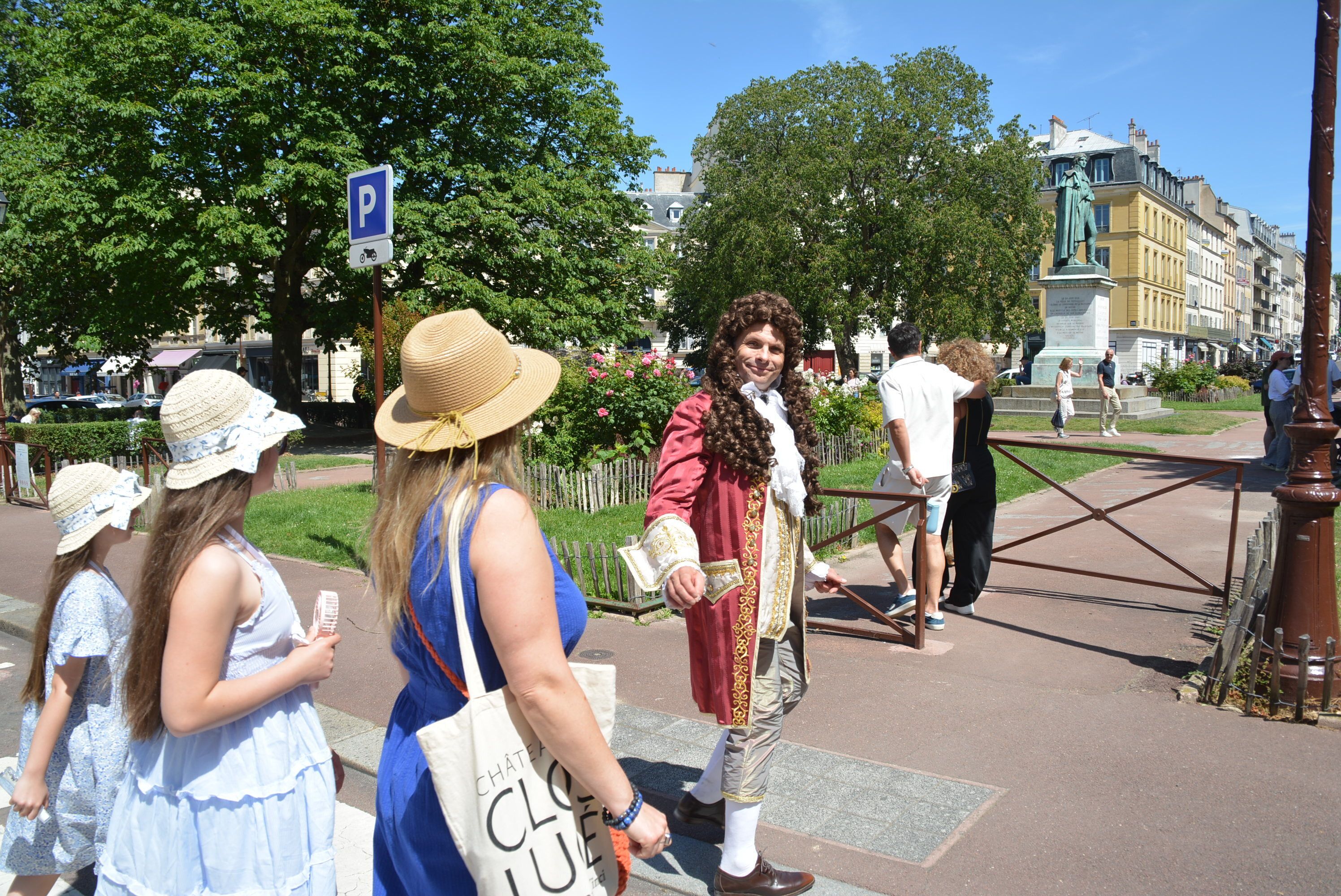 Un visiteur à Versailles au temps de Louis XIV (promenade contée)