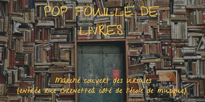(foire aux livres solidaire) POP FOUILLE DE LIVRES
