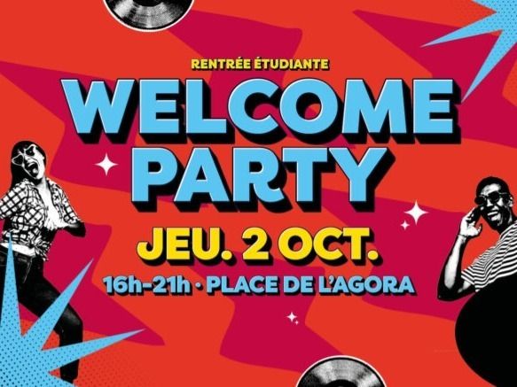 Welcome Party 2025 - Rendez-vous festif de la rentrée étudiante