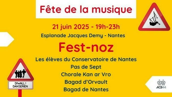 Fest-Noz de l’ACB44 – Fête de la musique