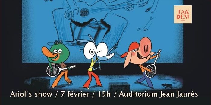 Ariol's show - Marc Boutavant & Emmanuel Guibert avec Bastien Lallemant