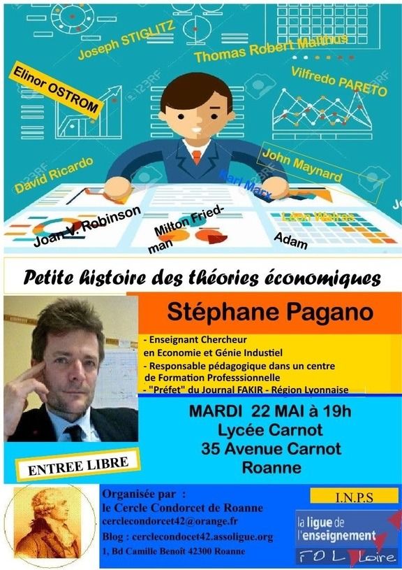 (conférence-débat) Petite histoire des théories économiques avec S. PAGANO