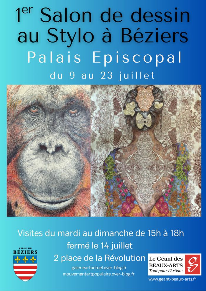 1er salon de dessin au stylo