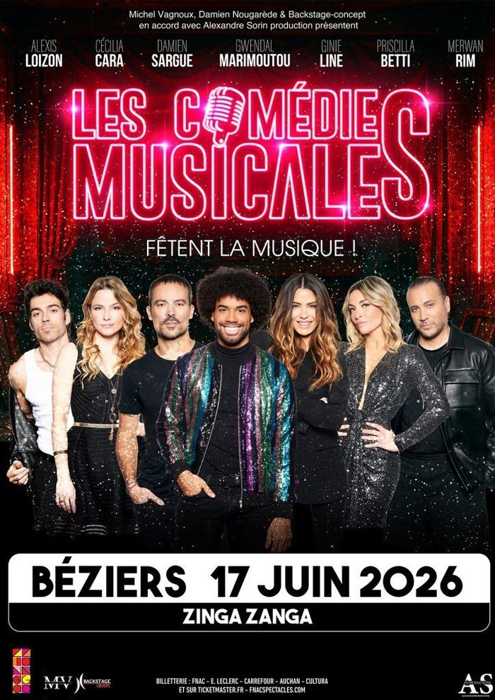 Spectacle musical - Les comédies musicales