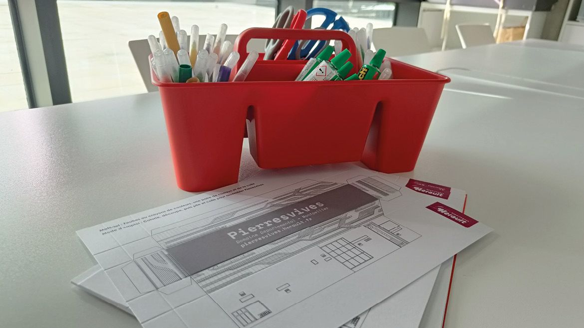 Atelier mini-maquette à découper