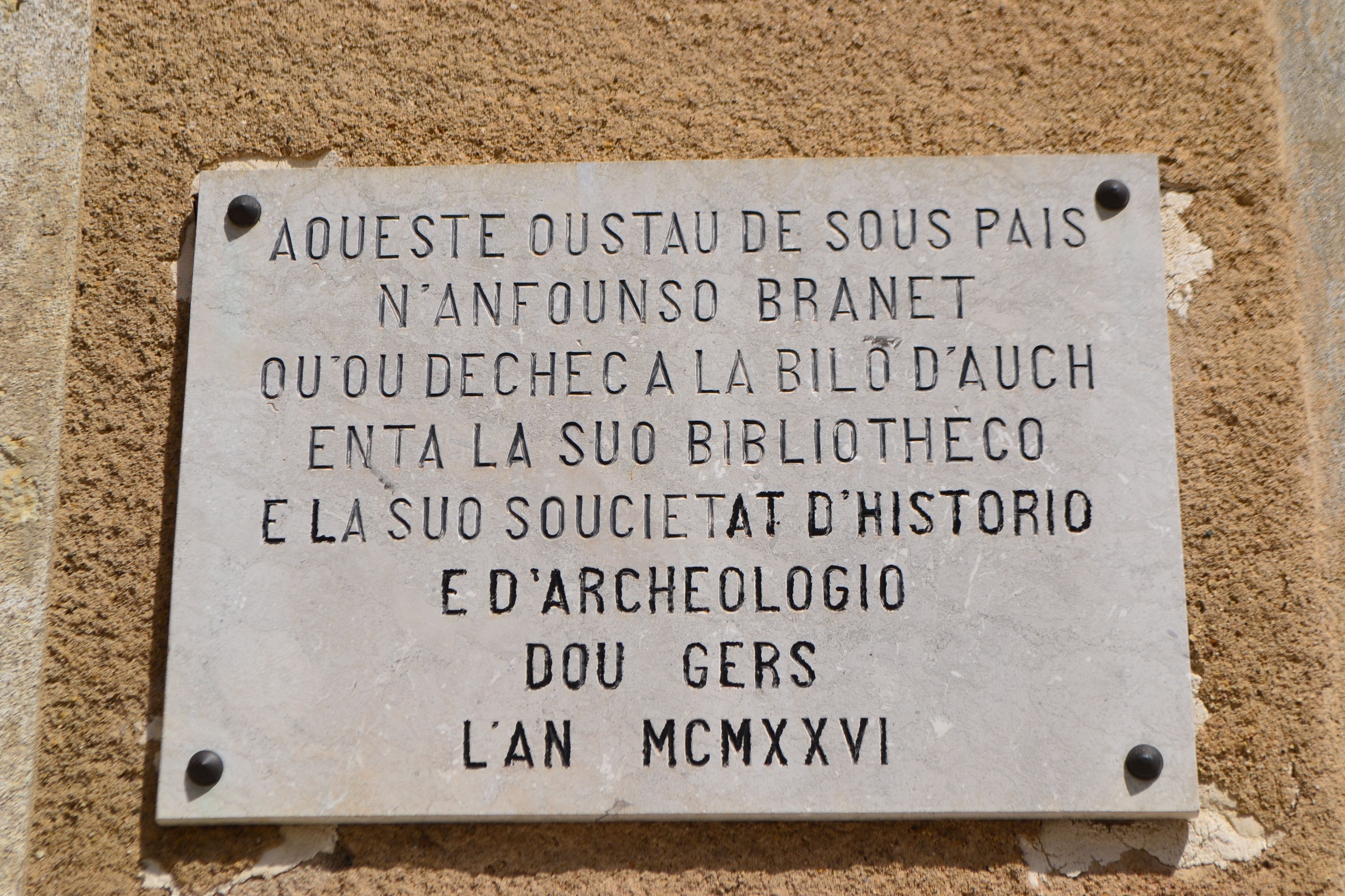 La Société archéologique, historique, littéraire et scientifique du Gers ouvre ses portes !
