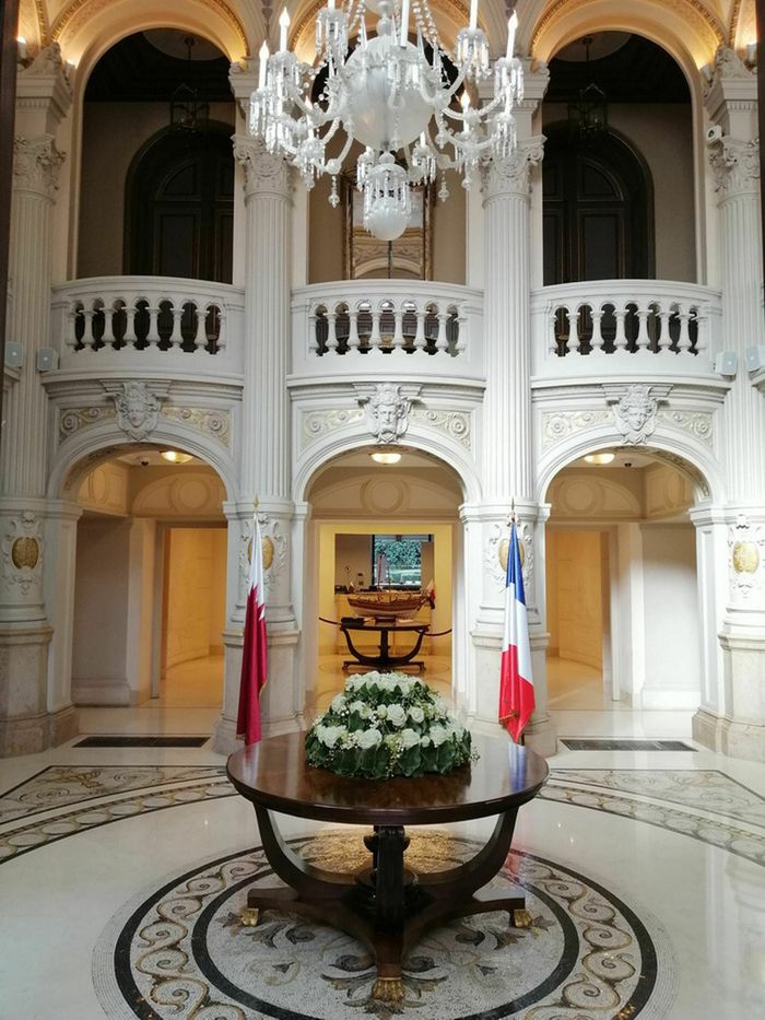 Visite de l'Ambassade de l'État du Qatar
