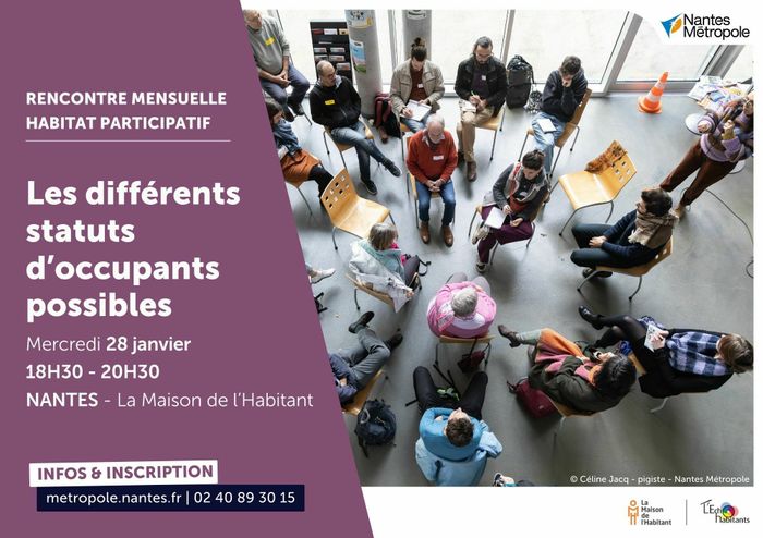 Les différents statuts d'occupants possibles en habitat participatif