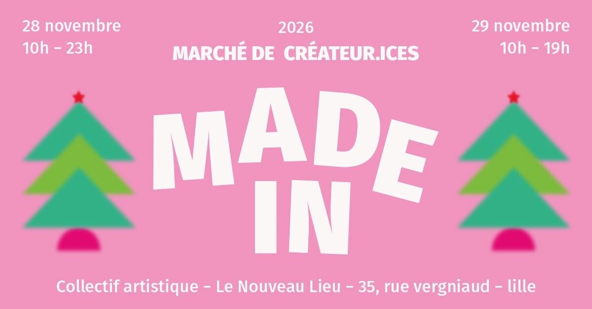 Affiche de Marché de créateur.ices