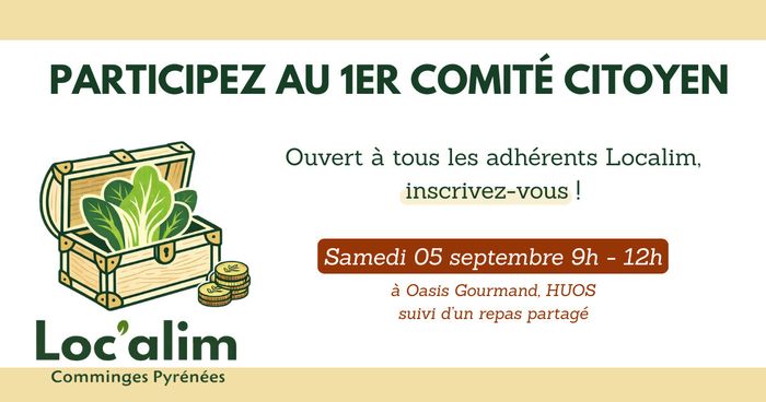 1er Comité Citoyen Loc'Alim
