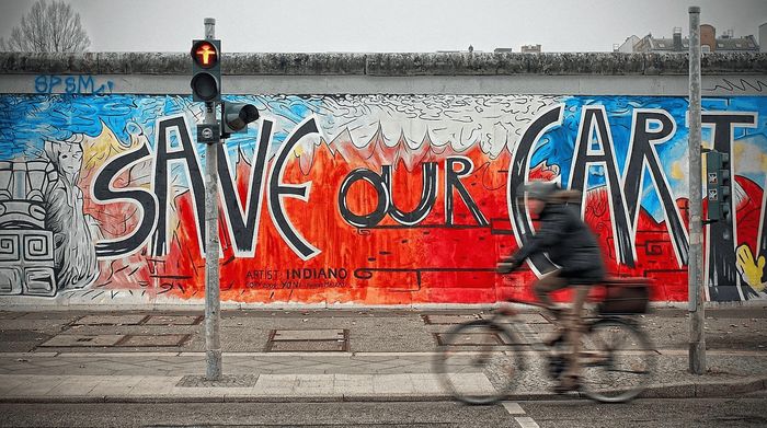 Des autocollants street art